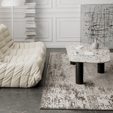 Terrazzo coffee table with contemporary design, perfect for small homes and chic office spaces